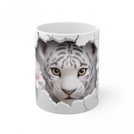 Mug 3D Tigre - Idée cadeau - Tasse originale en céramique
