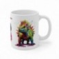 Mug personnalisé personnalisable Dragons avec prénom ou petit texte - Idée cadeau - Mug original pour Enfant ou Adulte