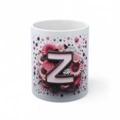 Mug Alphabet Lettre Z - Idée cadeau - Tasse en céramique originale