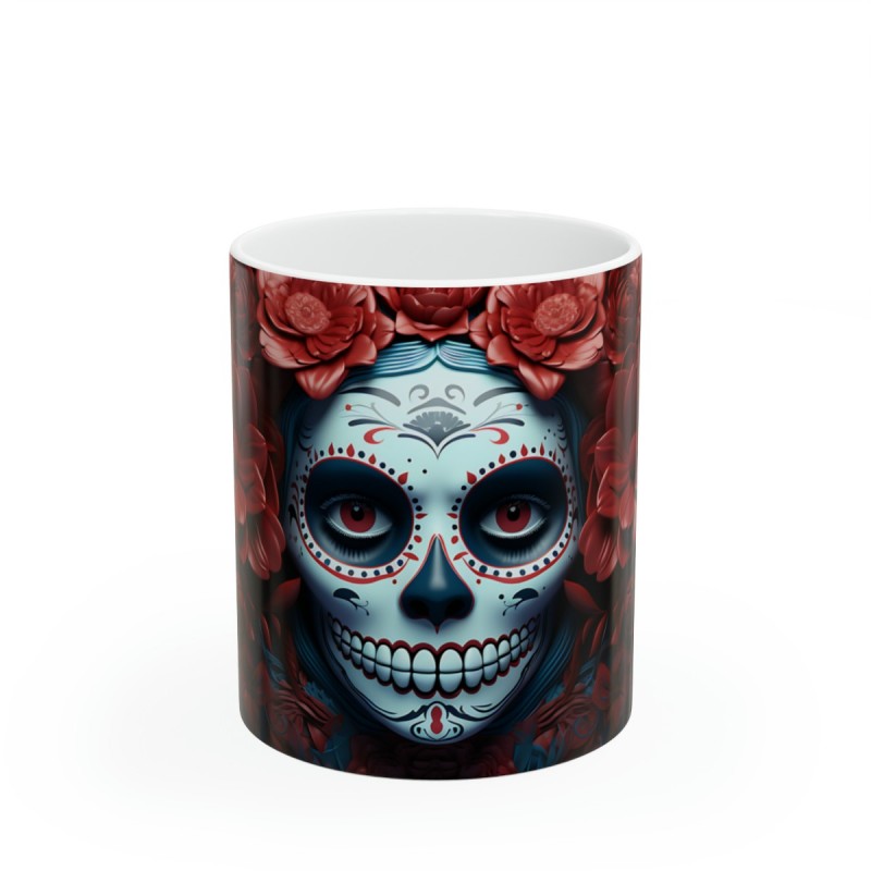 Mug Tête de Mort - Tête Mexicaine - Tasse original - Motif 1