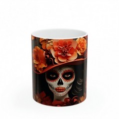 Mug Tête de Mort - Tête Mexicaine - Tasse original - Motif 6