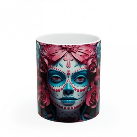 Mug Tête de Mort - Tête Mexicaine - Tasse original - Motif 5