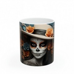 Mug Tête de Mort - Tête Mexicaine - Tasse original - Motif 4