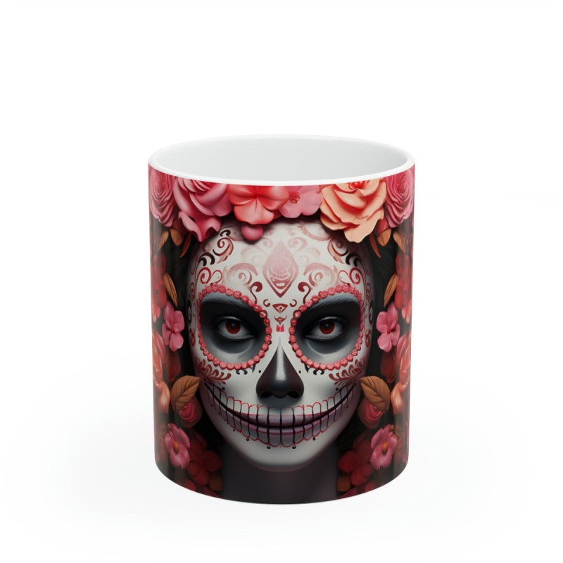 Mug Tête de Mort - Tête Mexicaine - Tasse original - Motif 3