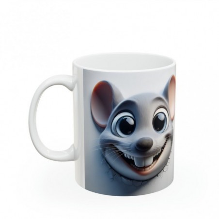 Mug 3D Souris - Idée cadeau marrant humour fun - Tasse originale en céramique