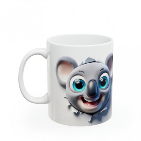 Mug 3D Koala - Idée cadeau marrant humour fun - Tasse originale en céramique