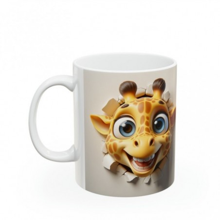 Mug 3D Girafe - Idée cadeau marrant humour fun - Tasse originale en céramique
