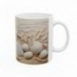 Mug Coquillages étoile de mer - Idée cadeau - Tasse originale en céramique- Modèle 4