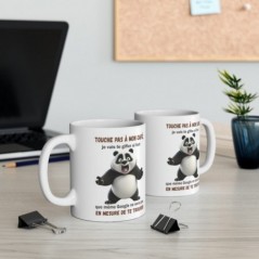 Mug Panda Touche pas à mon café - Idée cadeau