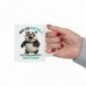 Mug Panda personnalisé personnalisable Bas les pattes - Idée cadeau