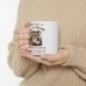 Mug Mon Frère -  il a un grain comme le café mais je l'adore - Idée cadeau - Tasse en céramique 