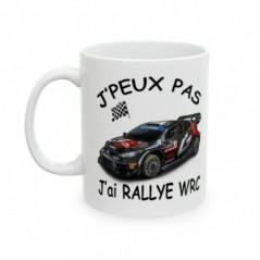 Mug Rallye WRC - J'peux pas j'ai Rallye WRC - Tasse originale en céramique - WRC613