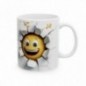 Mug Emoticône - Idée cadeau - Tasse en céramique - Humour Sympa Fun ML 08