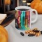 Mug coloré 3D Hérisson - Idée cadeau - Tasse en céramique - Humour Sympa Fun