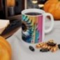 Mug coloré 3D Chouette - Idée cadeau - Tasse en céramique - Humour Sympa Fun