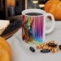Mug coloré 3D Perroquet - Idée cadeau - Tasse en céramique - Humour Sympa Fun