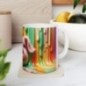 Mug coloré 3D Cochon - Idée cadeau - Tasse en céramique - Humour Sympa Fun