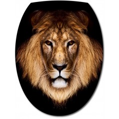 Sticker Abattant de WC Tête de Lion