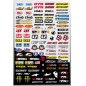 100 stickers autocollants Moto FX1