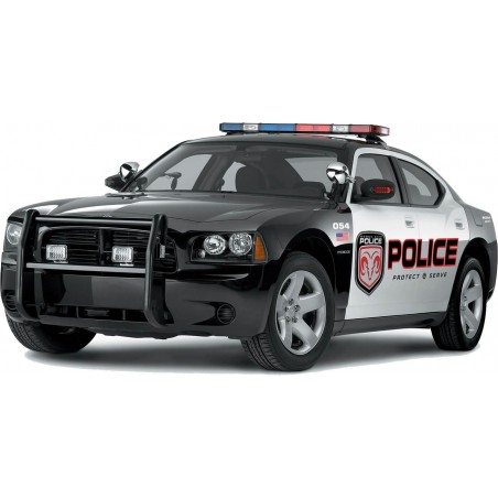 Sticker autocollant Voiture Police US