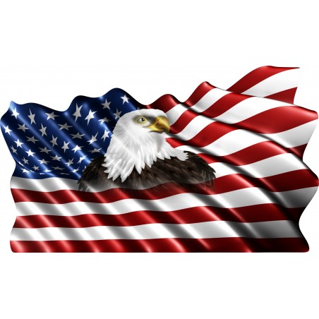 Stickers drapeau Américain
