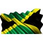 Sticker drapeau Jamaicain