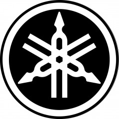 Sticker autocollant logo Embleme yamaha