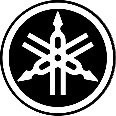 Sticker autocollant logo Embleme yamaha