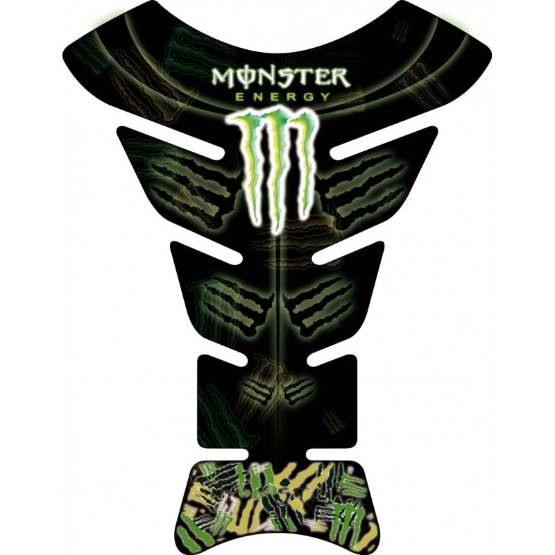 Sticker autocollant réservoir moto Monster Energy