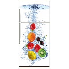 Sticker frigo déco fruits 70x170cm